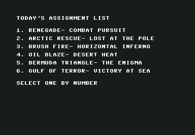 Super Huey II screenshot 3 for Commodore 64